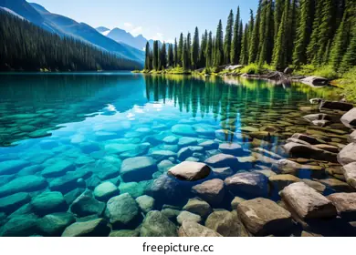 crystal clear water