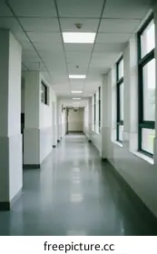 empty corridor