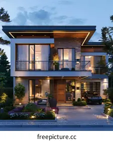 modern house