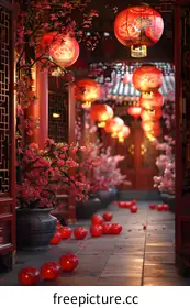 Chinese courtyard