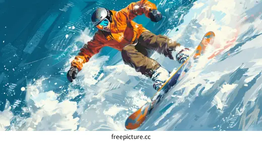 snowboard