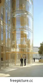 glass building
