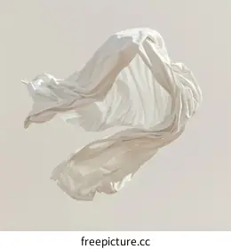 white fabric