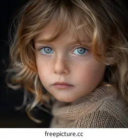 girl looking at camera