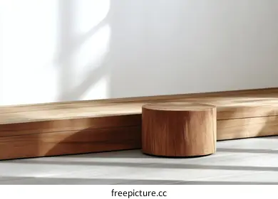 wooden table