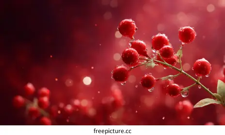red berries