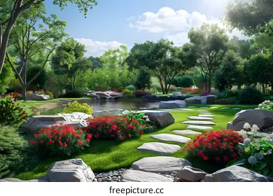 Garden landscape