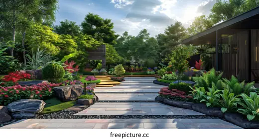 Garden landscape
