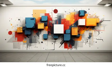 colorful wall