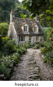 stone cottage