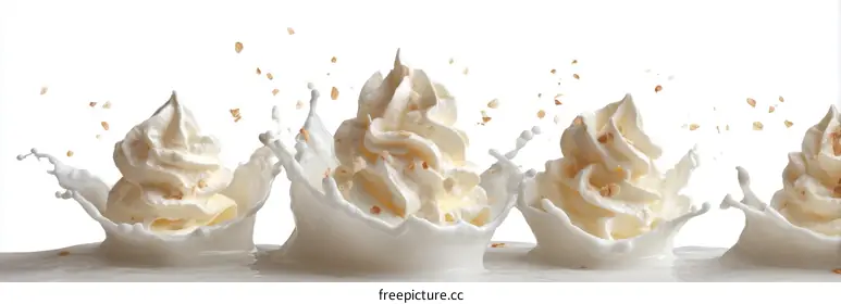 whipped cream topping