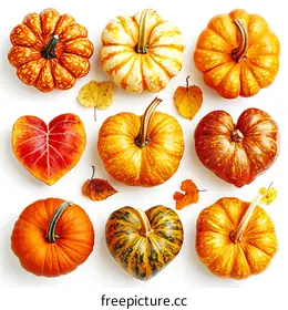 orange pumpkins