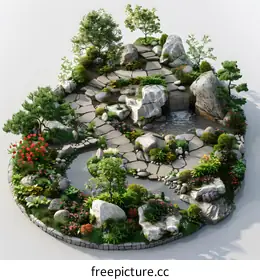 rock garden