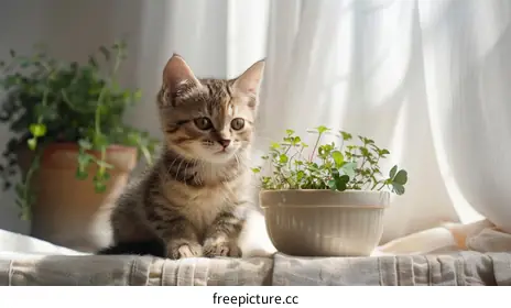 tabby kitten