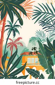 tropical house