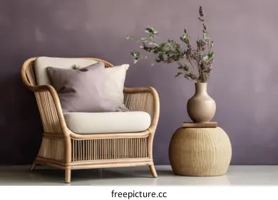 wicker chair
