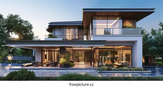 modern home