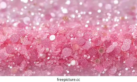 pink glitter