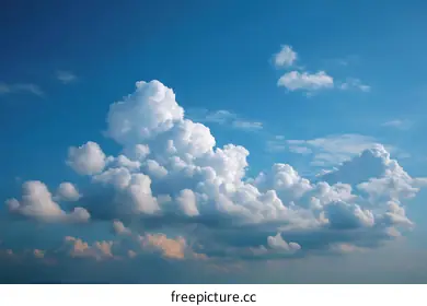 fluffy clouds