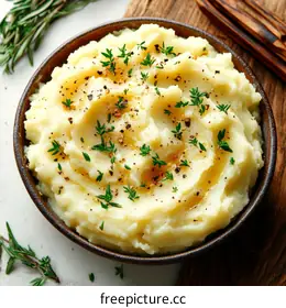 mashed potatoes