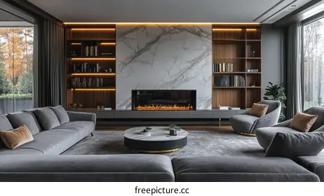 fireplace