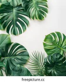 tropical leaves