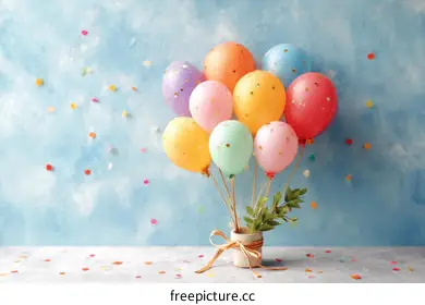 colorful balloons
