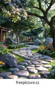 Garden landscape design