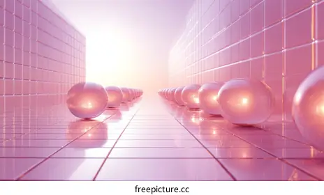 pink tiles