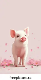 adorable pig