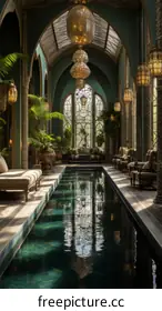 indoor swimming pool