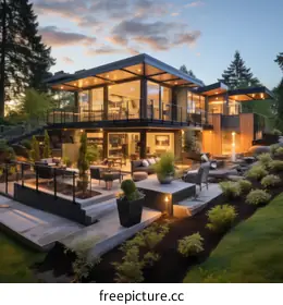 modern home