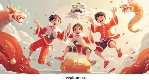 dragon dance