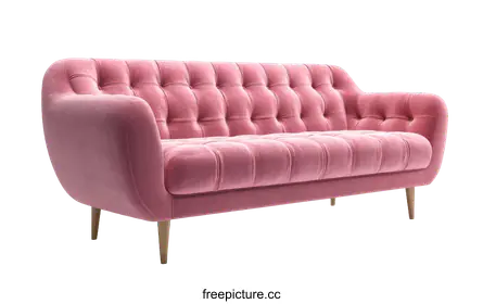 pink sofa