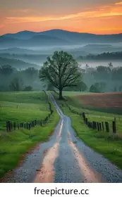 country road