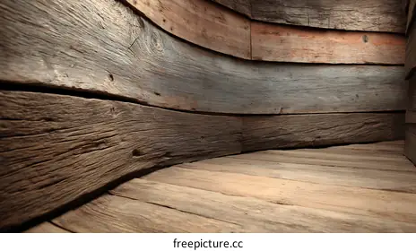 wooden floor