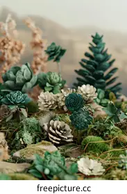 pine cones