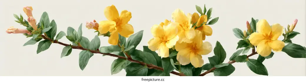 yellow flowers