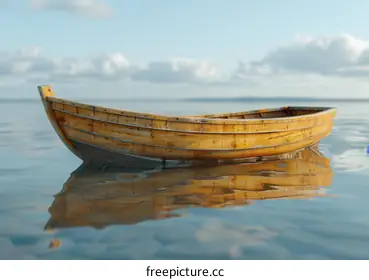 wooden boat