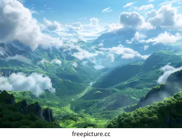 mountains and rivers