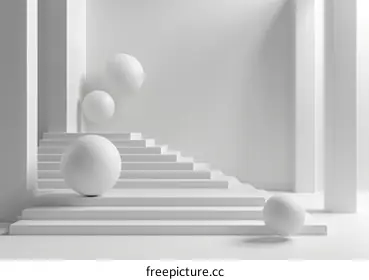 floating spheres