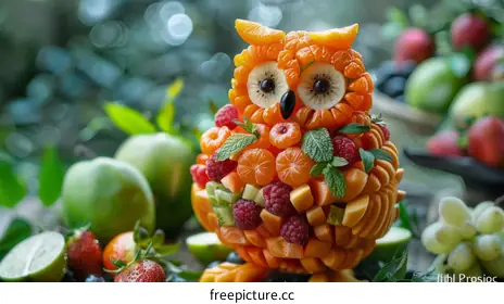 fruit carving