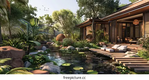 tropical landscaping