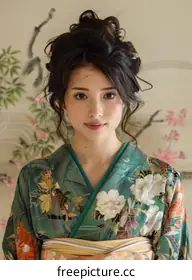 kimono woman