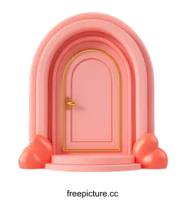 pink door