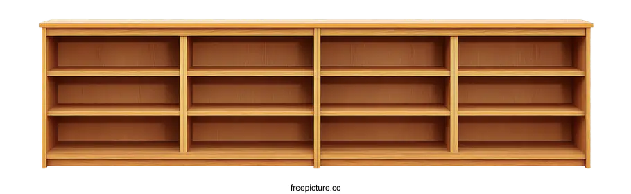 empty shelves