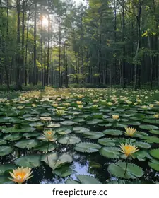 water lilies