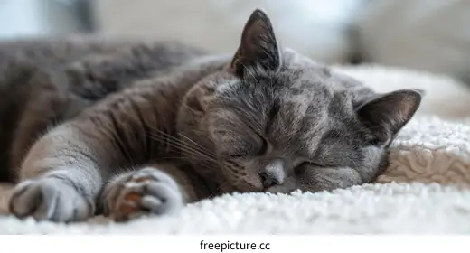 sleeping cat