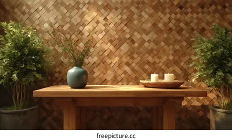wooden wall
