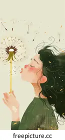 blowing seeds